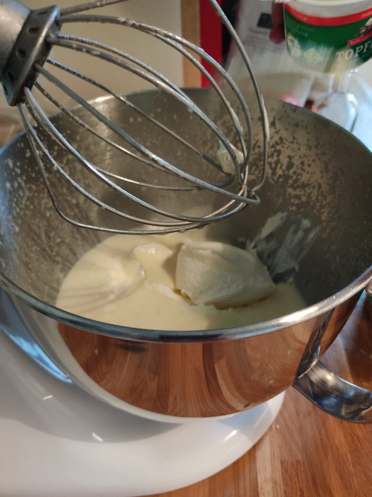 Masse für Käsekuchen