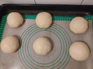 Stückgare Burger-Buns