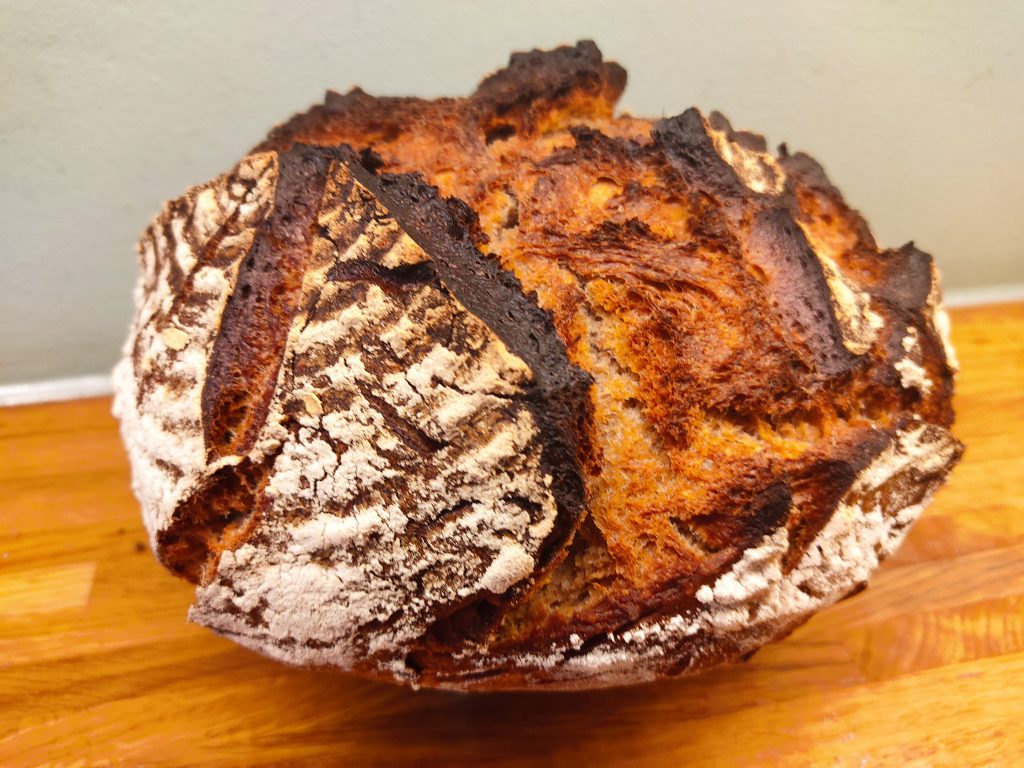 Kaffee-Brot fertig gebacken