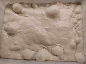 Fladenbrot-Teig-Stockgare